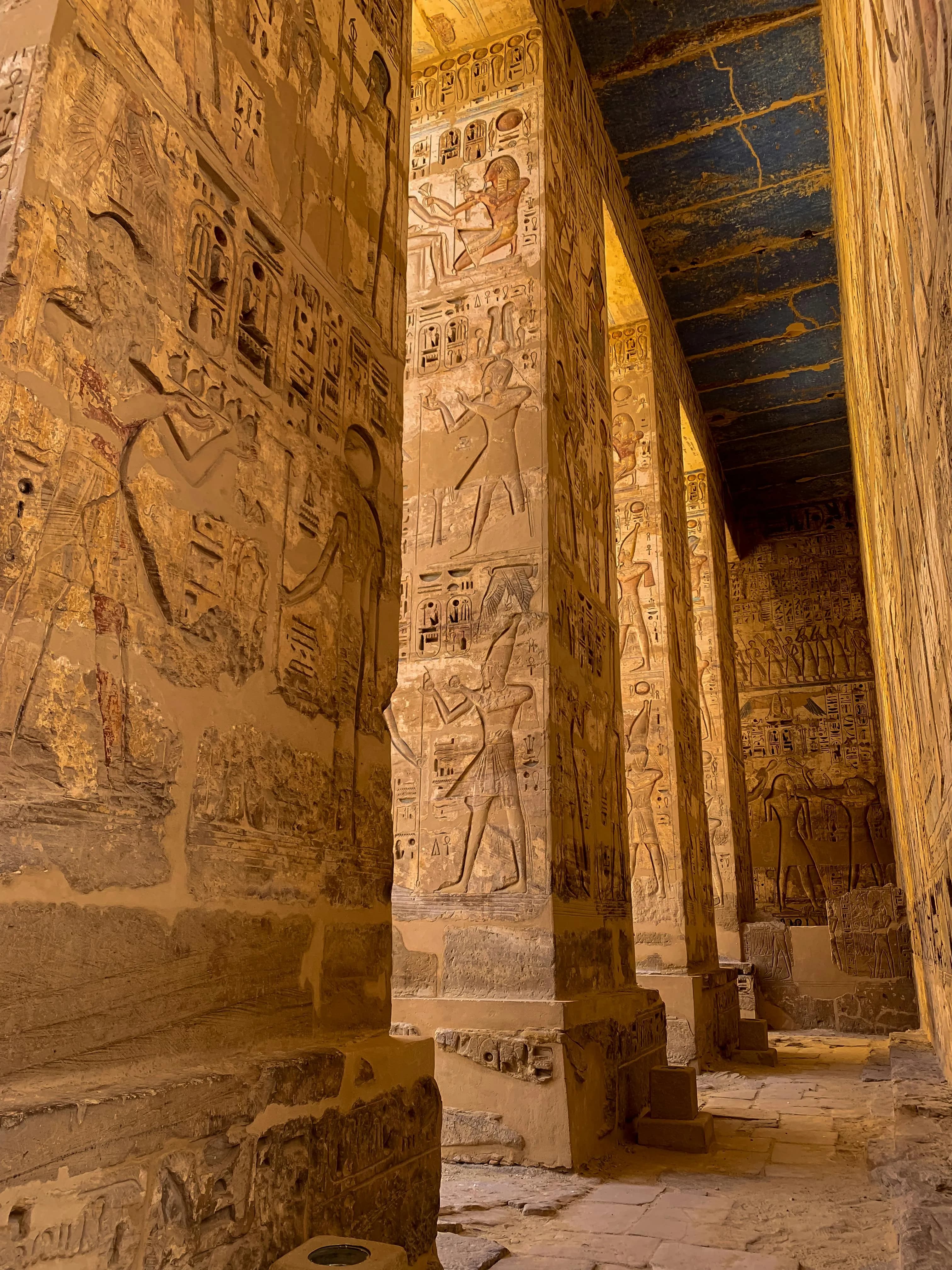 Ancient Egyptian heritage site with Waset Travel